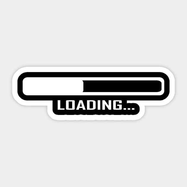 Loading - Computer loading Sticker by Designzz